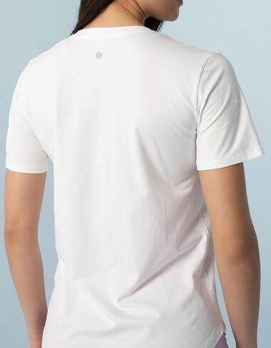 Lulucheri Women's Workout T-Shirt Pima Cotton Short Sleeve V-Neck Shirts Athletic Yoga Casual Tee Tops in Kuwait