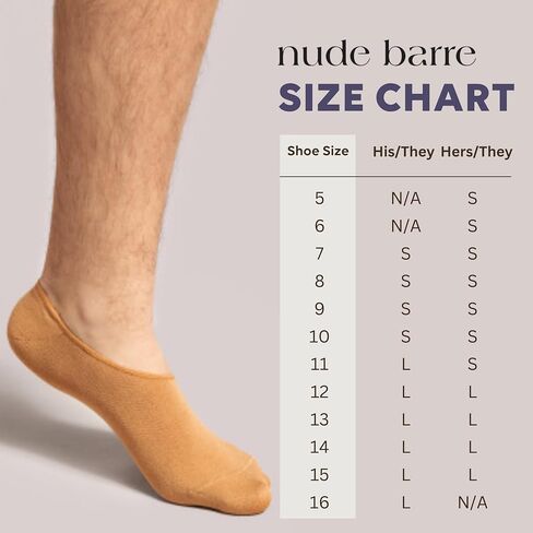 Nude Barre - Invisible Essential No-show socks - Comfy, light & Virtually Undetectable - 3 Pair in Saudi Arabia