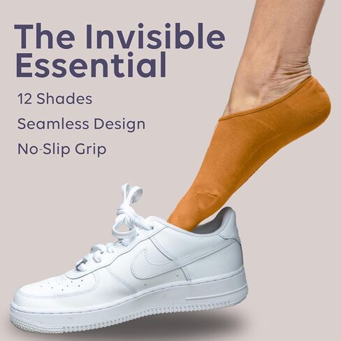 Nude Barre - Invisible Essential No-show socks - Comfy, light & Virtually Undetectable - 3 Pair in Saudi Arabia
