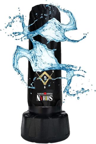 غطاء حقيبة الملاكمة الرياضية من شيهان، مقاوم للماء بقطر 5-6 أقدام و24 بوصة، حماية كبيرة في الهواء الطلق لحقائبك المثالية القائمة بذاتها، أسود in Kuwait