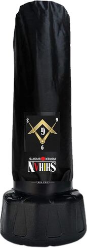 غطاء حقيبة الملاكمة الرياضية من شيهان، مقاوم للماء بقطر 5-6 أقدام و24 بوصة، حماية كبيرة في الهواء الطلق لحقائبك المثالية القائمة بذاتها، أسود in Kuwait