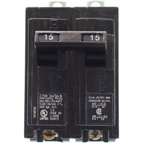 Siemens B215 Bolt-in Circuit Breaker, 120-Volt, 2-Pole, 15-Amp, 10KAIC