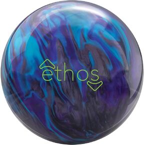 Bowlerstore Products Brunswick PRE-DRILLED Ethos Bowling Ball - Purple/Sky/Carbon 13lbs