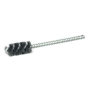 Weiler 21143 9/16" Power Tube Brush, 0.005" Steel Wire Fill, 1" Brush Length, Made in The USA (Pack of 10)