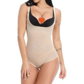 SLIMBELLE ملابس داخلية لتشكيل الجسم بدون خياطة للتحكم في البطن وصدر مفتوح ومشكل الجسم بالكامل للفساتين in Kuwait