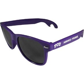 NCAA Siskiyou Sports Fan Shop TCU Horned Frogs Beachfarer Bottle Opener Sunglasses One Size Team Color