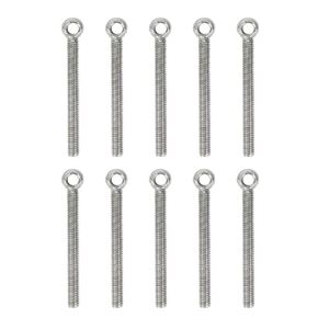 M5 x 50mm Machinery Shoulder Swing Lifting Eye Bolt Eye 304 Stainless Steel Rigging Bolt -10pcs
