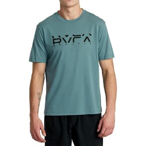 تي شيرت رياضي رجالي من RVCA بمقاس عادي وجيد التهوية