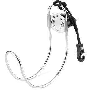 حامل تخزين حلقة حلقة الحياة للقارب، 4.5 بوصة من الفولاذ المقاوم للصدأ الصلب، حامل حلقة عوامة الحياة زاوية قابلة للتعديل، حامل على شكل حلقة الحياة لسفينة القوارب البحرية in Kuwait