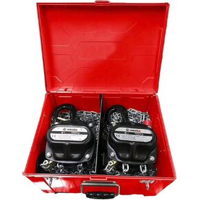 Mode Manual Hand Lifting Chain Block Hoist 2 Pieces 1TON 2200LBS Capacity with 30ft. Chain¡