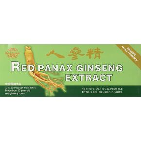 Global 20 Year Old Red Panax Ginseng Extract -Extra Strength- 10ml X 30 Bottles - Value Pack