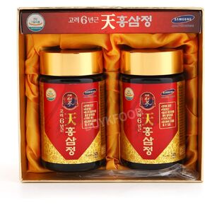 Korean 6years Root Red Ginseng Gold Extract, 240g(8.5oz) X 2ea, Saponin, Panaxs
