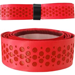 2 Pack Golf Grip Wrapping Tape, Quick Replacement with New Grip, Red Wrapped Golf Grip Strap for Golf Club Grips