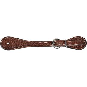 Professionals Choice Professional's Mens Chestnut Sagebrush Basketweave Spur Straps