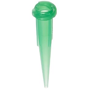 Metcal 918125-DHUV Series TT High Density Polyethylene UV Light Block Taper Tip for Fluid Dispensing Needle, 1.25" Tip Size, 18 Gauge, Green (Pack of 50)