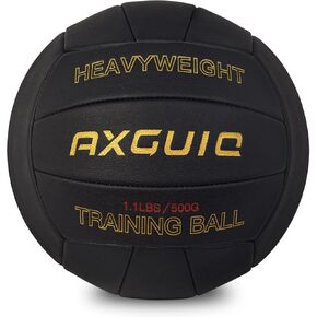 1.1LBS Weighted Training Volleyball - Setter Volleyball Training Serve Trainer Practice Equipment, Official Size 5 Microfiber Leather Soft Grip Durability Volleyball Ball
