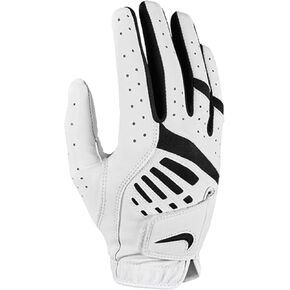NIKE Unisex's Golf Glove Mens White DURA Feel R/H, M-L