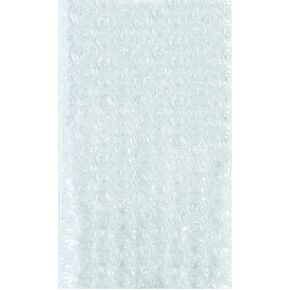 BOX USA BBOB2424F Flush Cut Bubble Pouches, 24" x 24", Clear (Pack of 75)