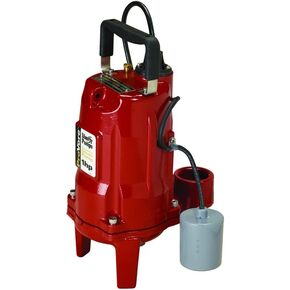 Liberty Pumps PRG101A ProVore PRG Series Automatic Residential Grinder Pump, 1 HP, 115-volt, Red, one-size