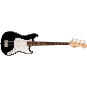 Squier Squier Sonic Bronco Bass, Black, Laurel Fingerboard