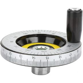 Lathe Handwheel, 80mm Handwheel, Replacement for Lathes Milling Machine Machinery Accessories with A Handle
