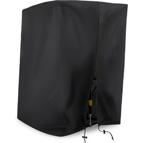 XYZCTEM Treadmill Cover, Dustproof Waterproof Folding Treadmill Cover,Indoor Outdoor Sunscreen Fold-able Treadmill Cover，Black
