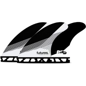 Futures Dhd Medium Honeycomb Fin One Size Black/White