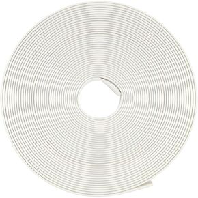 Heat Shrink Tubing 2:1 Cable Sleeving Tube Wrap, [for Electric Insulation Protection] - 3/8" Dia/5m/White