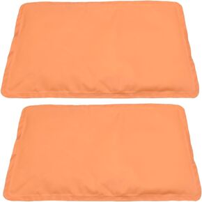 Ice Pack for Injuries, Large Ice Pack Reusable Gel Cold Pack for Hip, Shoulder, Knee, Back - Hot Cold Compress for Swelling, Bruises, Surgery - Heat Cold Therapy (Orange)