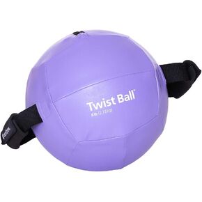 Merrithew Twist Ball with Hand Pump, Purple