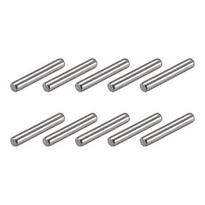 Dowel Pin (3mmx14mm) 50Pcs, 304 Stainless Steel Shelf Support Pegs Pin Fastener Elements - for Metal Devices, Furniture Installation, Industrial, DIY
