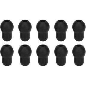 Universal Silicone Replacement Ear Tips, 10pcs Stethoscope Ear Tips Universal Earplug Ear Pads 2.5mm Silicone Stethoscope Earplugs for 5mm Ear Hooks for Women Man