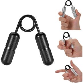 Mini Grip Strength Trainer, Metal fingers thumb Hand Grip Strengthener, Hand Rehabilitation Finger Strength Training Muscle Building, Suitable for Teenagers Adult Kids