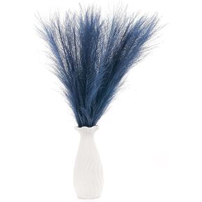 Pampas Grass，16.5" Faux Pampas Grass Short Decor，Simulated Reed Grass and Vase Filler for Home Decoration(Pink，20PCS)