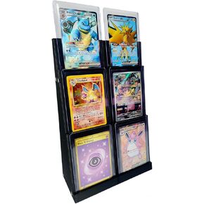 Toploader Display Card Holder Stadium Displays Magnetic (2 Pack), Compatible with Ultra Pro Protectors - Trading Card Holder - Card Stand - Sports Card Display