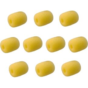 Foam Cover Windscreen Replacement for Countryman B3,DPA, and Point-Source Ear-hook Headset Microphones,5mm Inner Circular,Hole Ear-hook Headset Microphones