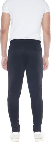 Mens Sweatpants 3- Pack Active Athletic Joggers with Zipper Pocket and Drawstring. Sizes: from S to 3XL. in Saudi Arabia