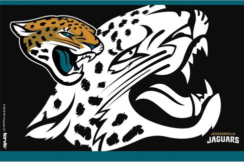 كوب Tervis ذو الجدران الثلاثية NFL Jacksonville Jaguars المعزول يحافظ على المشروبات باردة وساخنة، 30oz - ستانلس ستيل، راش in Saudi Arabia