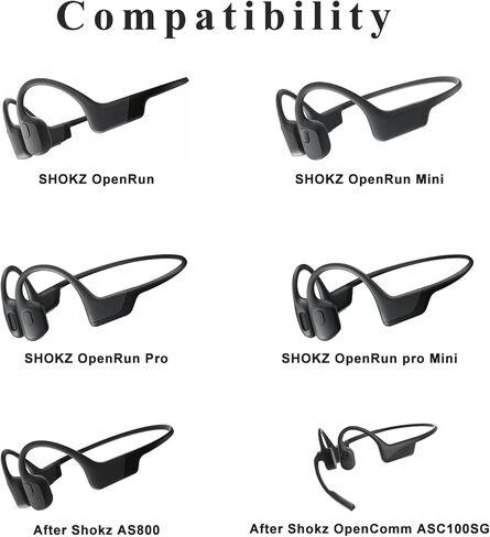 شاحن Vancle المغناطيسي متوافق مع Aftershokz Aeropex AS800، AS810، Shokz OpenRun Pro، OpenRun، OpenRun Mini، OpenComm Bone Conduction Headphones (USB C) in Saudi Arabia