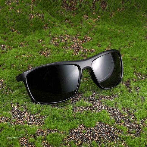 نظارات شمسية رياضية مستقطبة مربعة من Karsaer للرجال لممارسة رياضة الغولف وركوب الدراجات والمشي لمسافات طويلة وصيد الأسماك in Kuwait