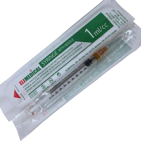 Veterinary Syringe Luer Slip 1cc (1ml) TB, 26G x 3/8 inch (9mm), Individually Sealed, 100 per box, 01TB2609 in Saudi Arabia