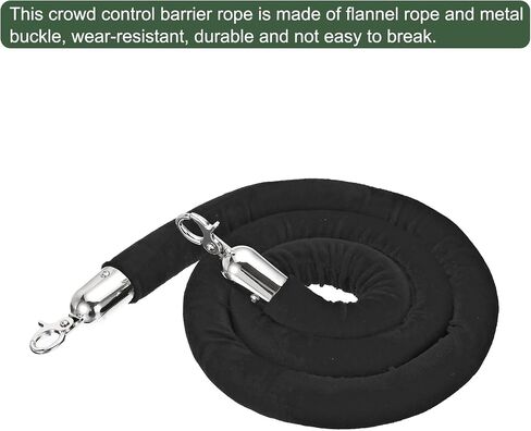 YOKIVE Pink Velvet Stanchion Rope Crowd Control Barrier Rope, Manage The Crowd, Great for Hotels, Theaters, Ticket Offices (Golden, 8 Feet) in Saudi Arabia