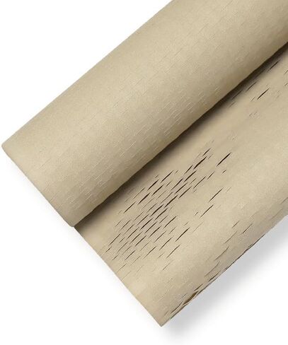 DzdzCrafts Honeycomb Packing Paper, 50 Sheets 10""W x 12""L / 12"" x 41 ft Pre-cut Biodegradable Cushion Bubble Kraft Paper Protective Wrap for Gift Packaging Shipping Mailing, Cherry Red in Saudi Arabia