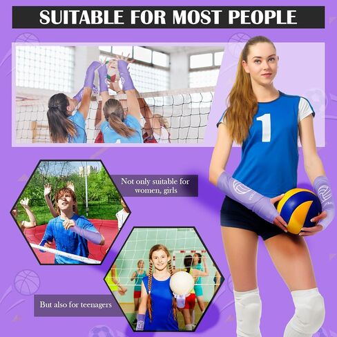 Shappy 2 Pcs Volleyball Arm Sleeves Forearm Sleeves Volleyball Arm Pads for Boys Girls Teen Youth Wrist Guard in Saudi Arabia