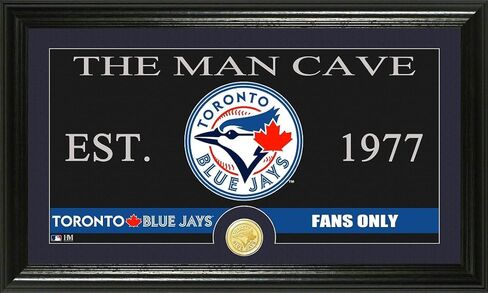 عملة The Highland Mint MLB Man Cave البرونزية، صورة بانورامية منت، تورونتو بلو جايز in Kuwait