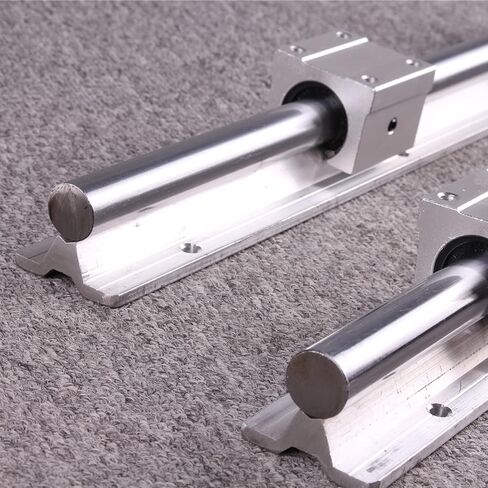 4 قطع من قضبان الحركة الخطية، 10 مم × 400 مم مطلية بالكروم، أدلة عمود الحركة الخطية للطابعة ثلاثية الأبعاد، CNC، أداة حرفية ذاتية الصنع in Kuwait