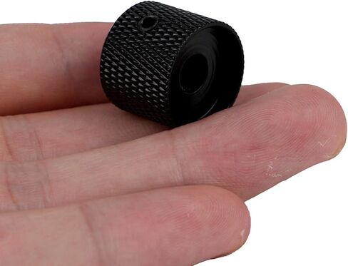 3Pcs Metal Guitar Volume Tone Konbs Black Dome Guitar Speed Control Knobs with Allen Keys Screws Set for Fender Strat Telecaster Gibson Les Paul Guitar Bass Accessories (Matte Black) in Saudi Arabia