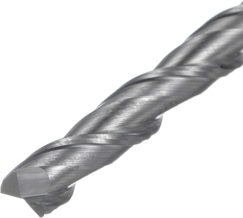 uxcell Carbide Square End Mill, 3/16" Diameter Uncoated 2 Flutes Milling Bit Cutter, for Aluminum Copper Non-Ferrous Metal, 3/16" Shank 1-5/16" Cut Length 4" Extra Long in Saudi Arabia