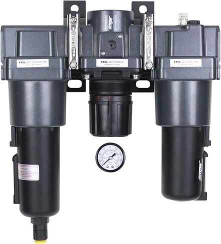 ExelAir EX55FRL40A-08M 1" NPT Metal FRL Air Filter Regulator and Lubricator System in Saudi Arabia