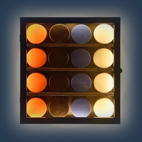 حافظة عرض قرص الهوكي مع ضوء LED من الأكريليك الشفاف لإطار الهوكي وحامل إطار الهوكي المحمي من الأشعة فوق البنفسجية، علبة عرض لامعة لتذكارات كرات الهوكي in Kuwait